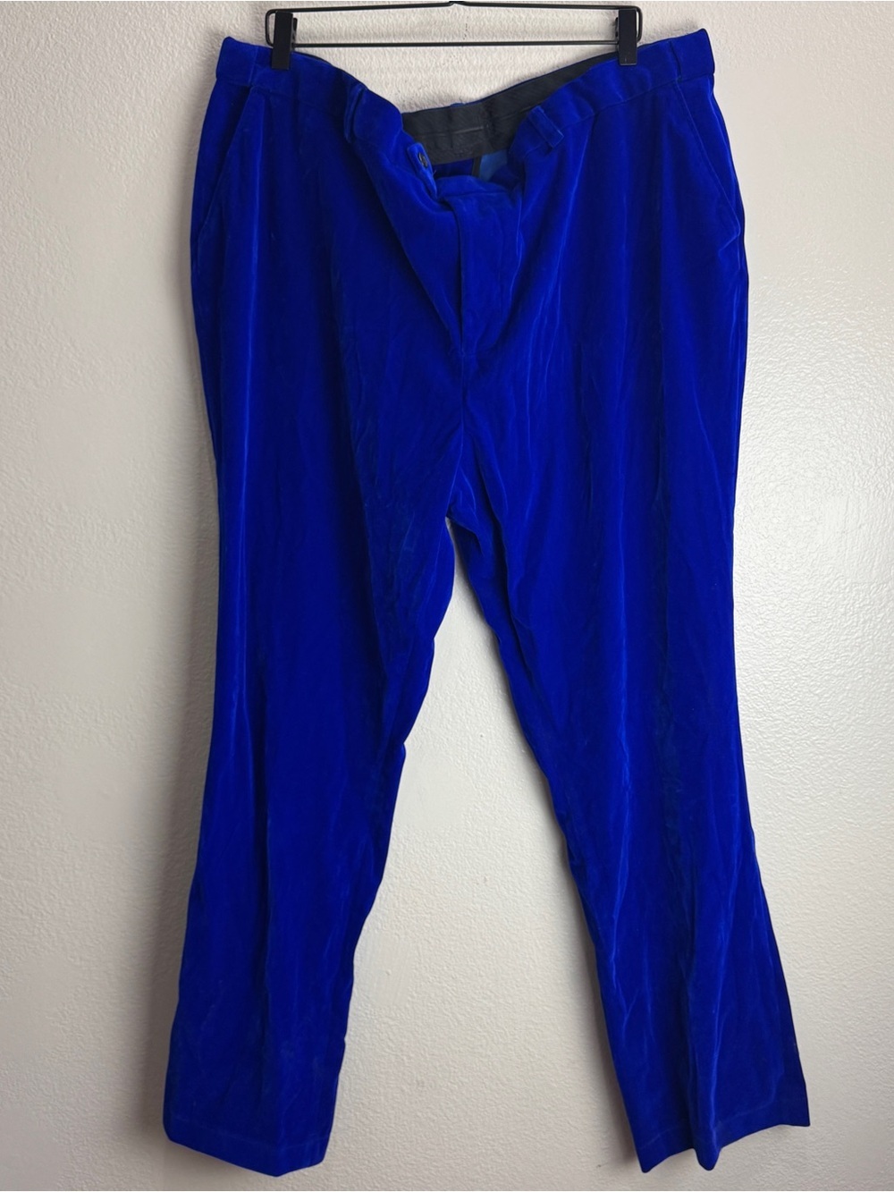 Slacks Dress Pants Velvet Vintage Size 5XL